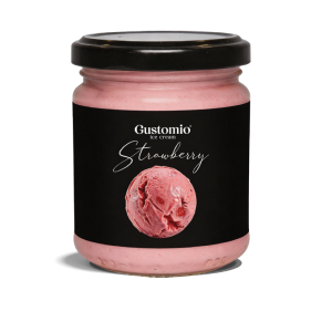 Ice cream jar Strawberry
