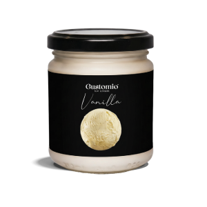 Ice cream jar Vanilla